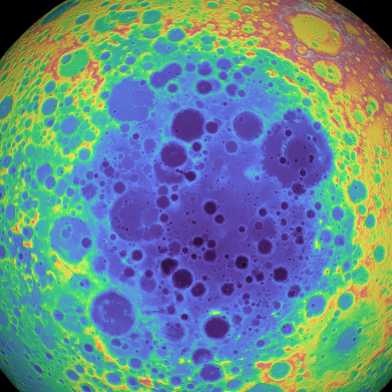 South Pole-Aitken Basin on the lunar far side