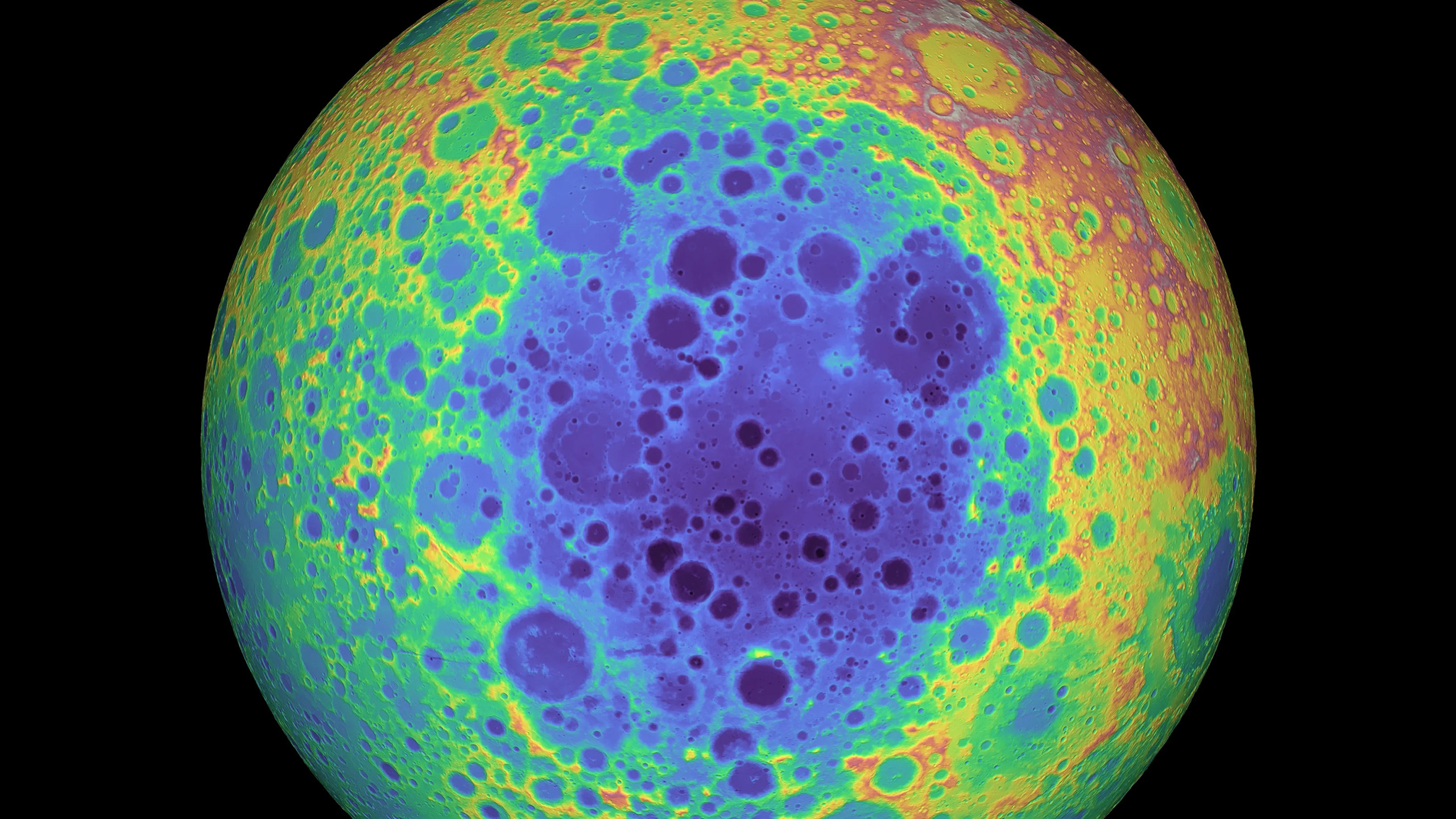 South Pole-Aitken Basin on the lunar far side