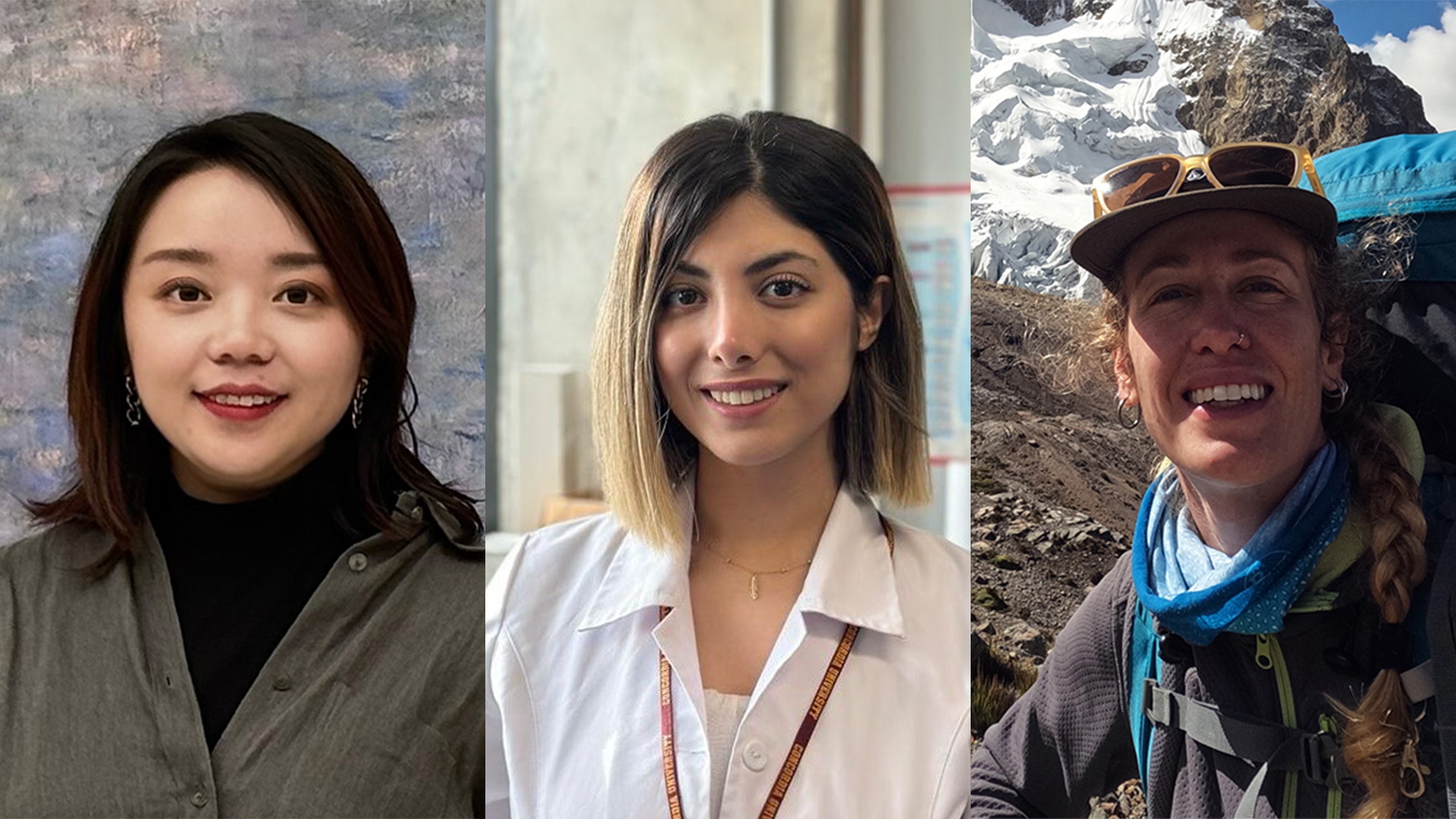 Portaits of the Judith McKenzie Visiting Early Career Researcher Fellows 2025