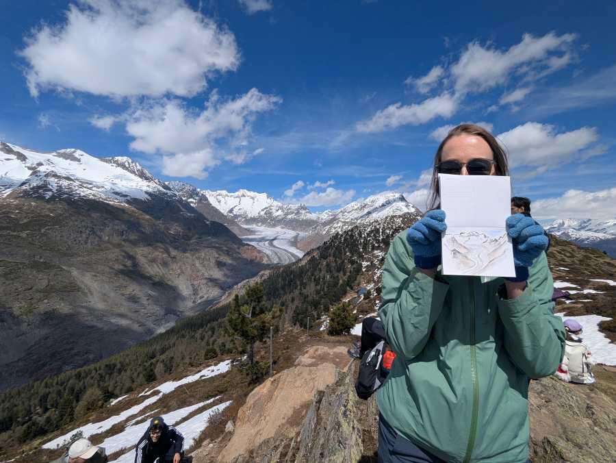 Nature and geoscientists can both be artists!