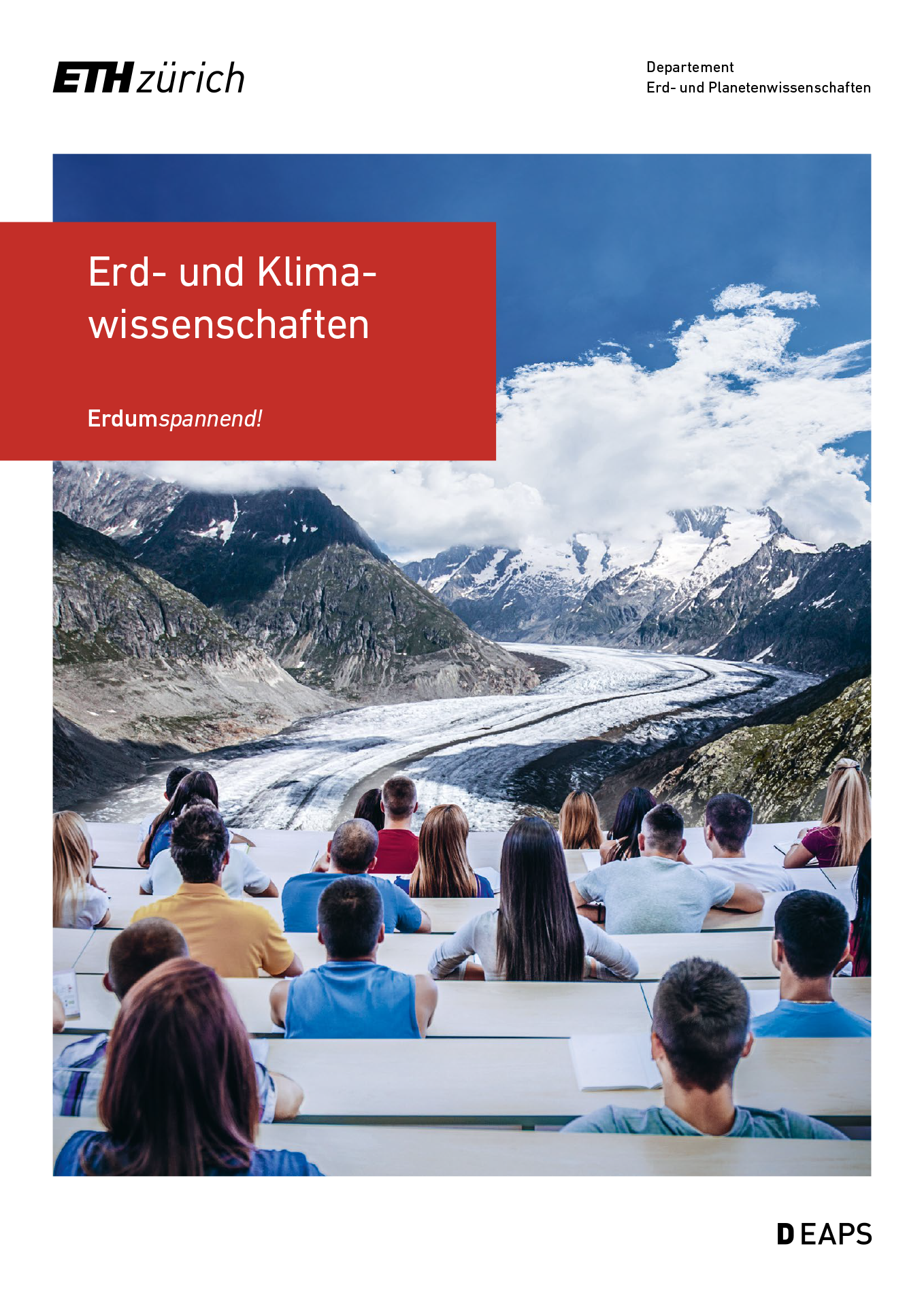Flyer: Erd- und Klimawissenschaften