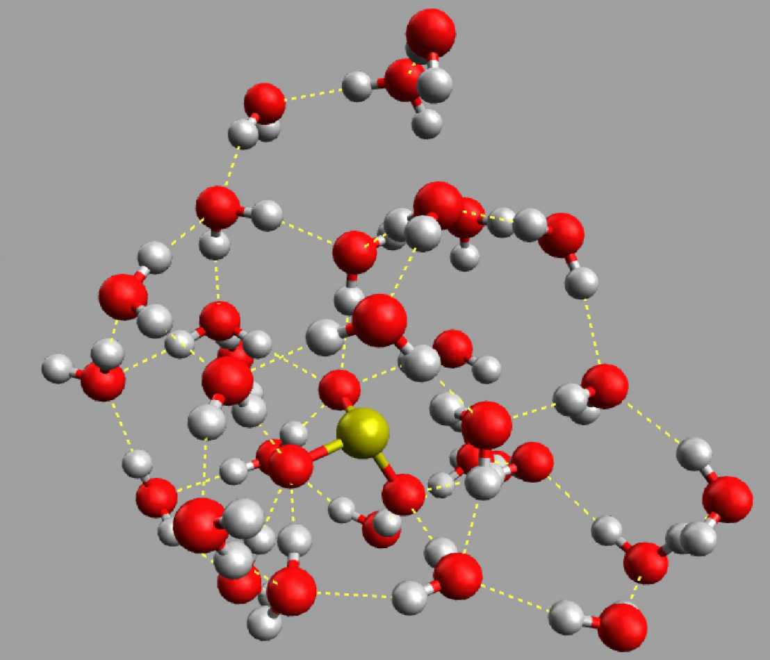 Vergrösserte Ansicht: Computergestützte Chemie-Simulation