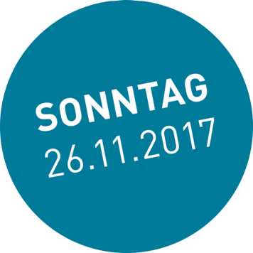 Sonntag, 26.11.2017