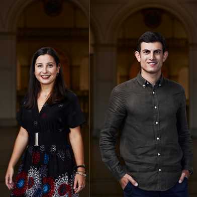 Ana Gomes und Raffaele Spielmann