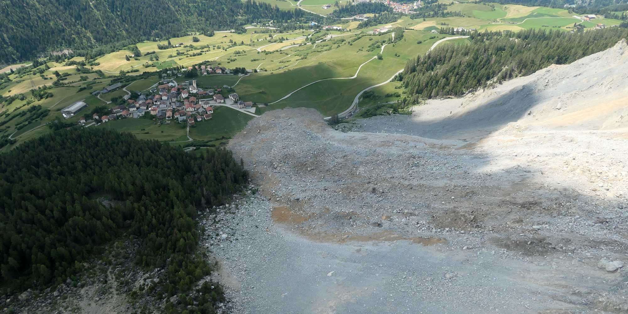 Rutschung von Brienz