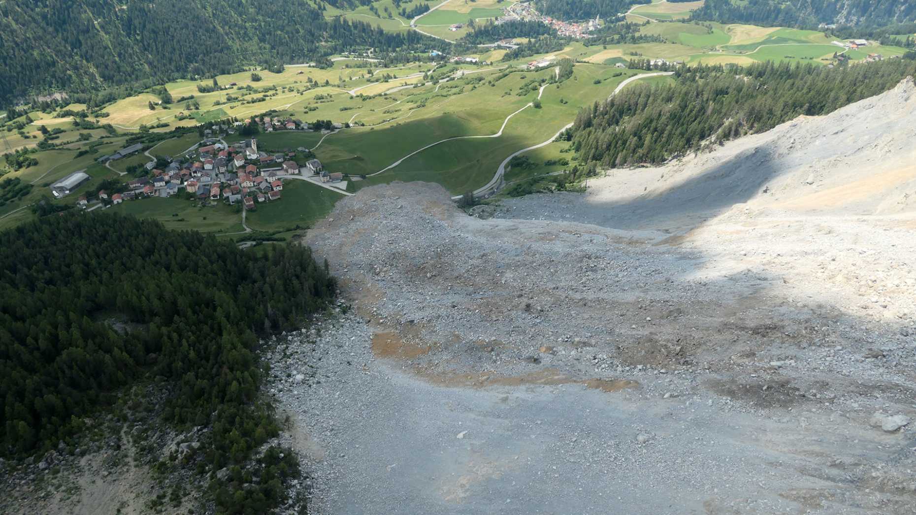 Rutschung von Brienz